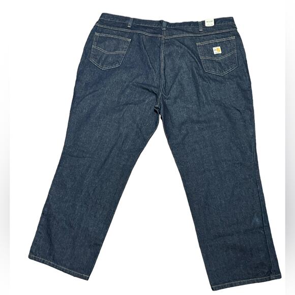 Carhartt FR Mens Size 50 x 30 Fire Resistant 100% Cotton Denim Jeans - Picture 2 of 8